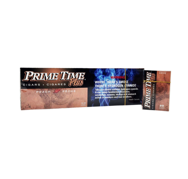Primetime Plus Peach Cigars