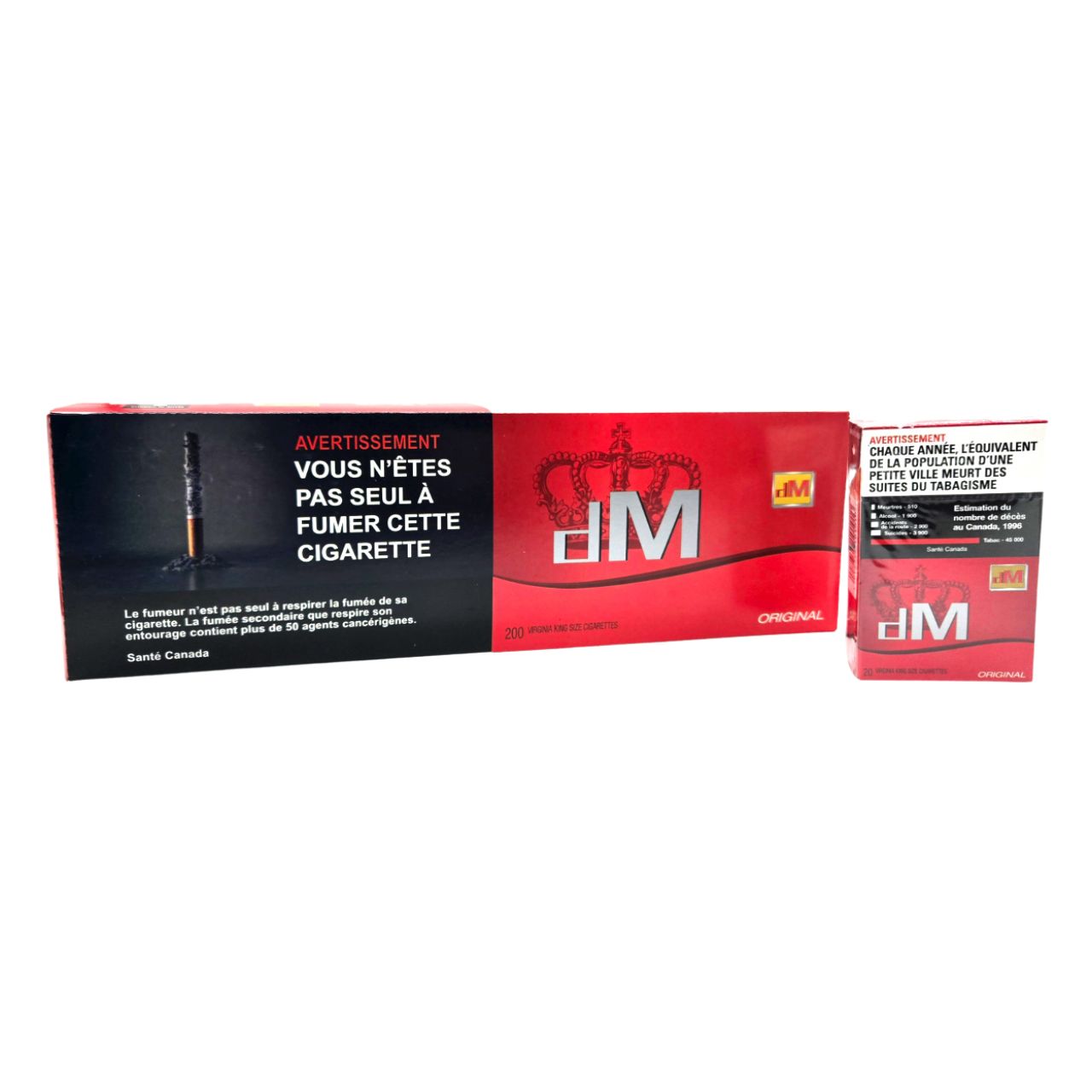 Dumont Cigarette Cartons