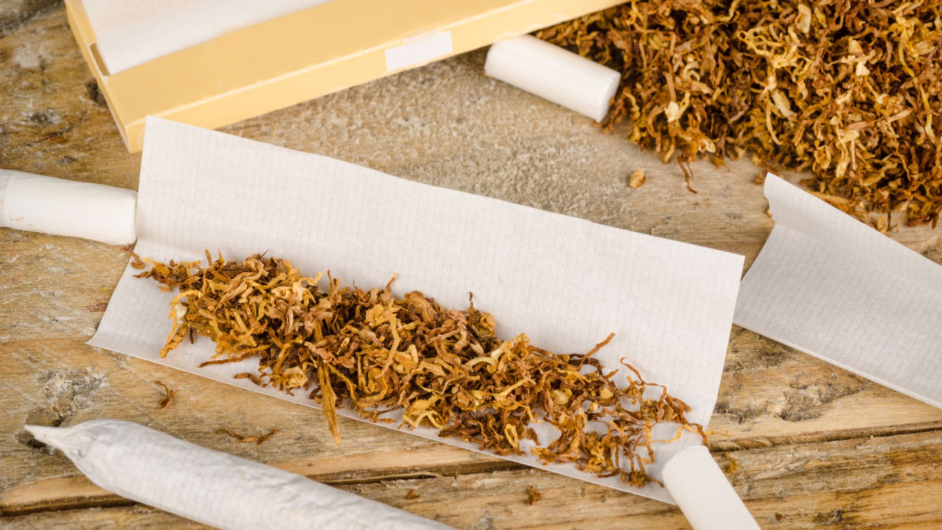 Rolling Native CIgarettes
